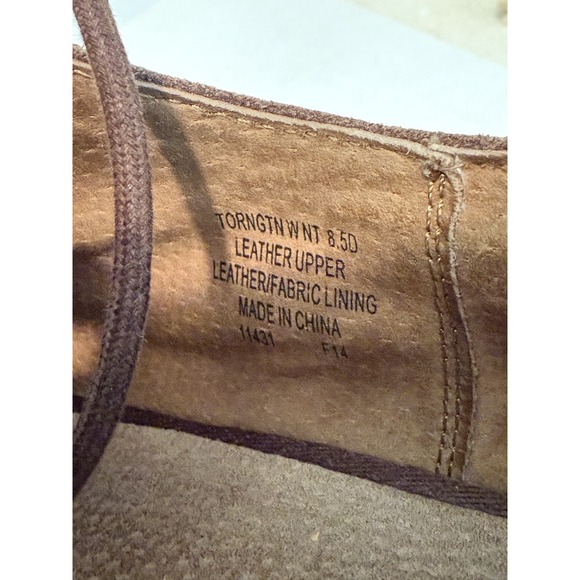 Polo Ralph Lauren Torrington wingtip Brogue Lace up Shoes Brown US‎ Size 8.5D